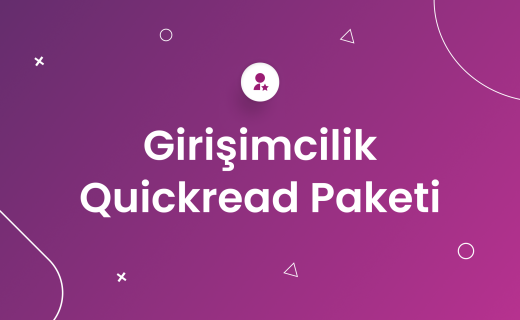 Girişimciler i&ccedil;in QuickRead Paketi (6 Farklı E-Kitap)