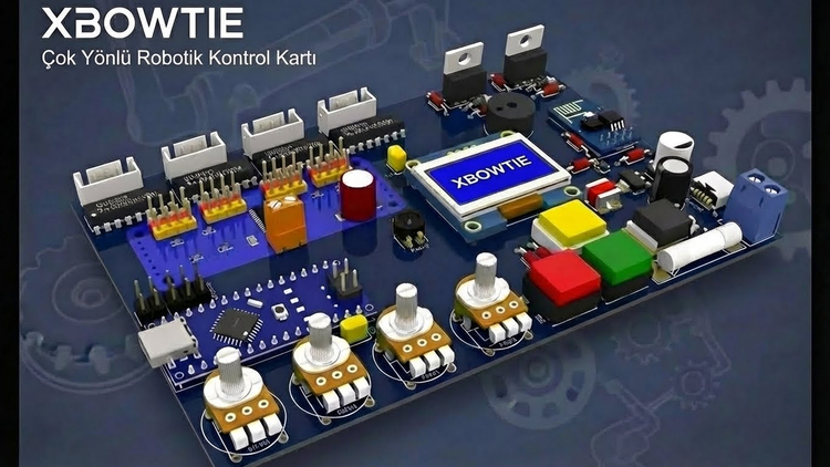Kendi &Ccedil;ok Y&ouml;nl&uuml; Motor Kontrol Kartını Sıfırdan Tasarla