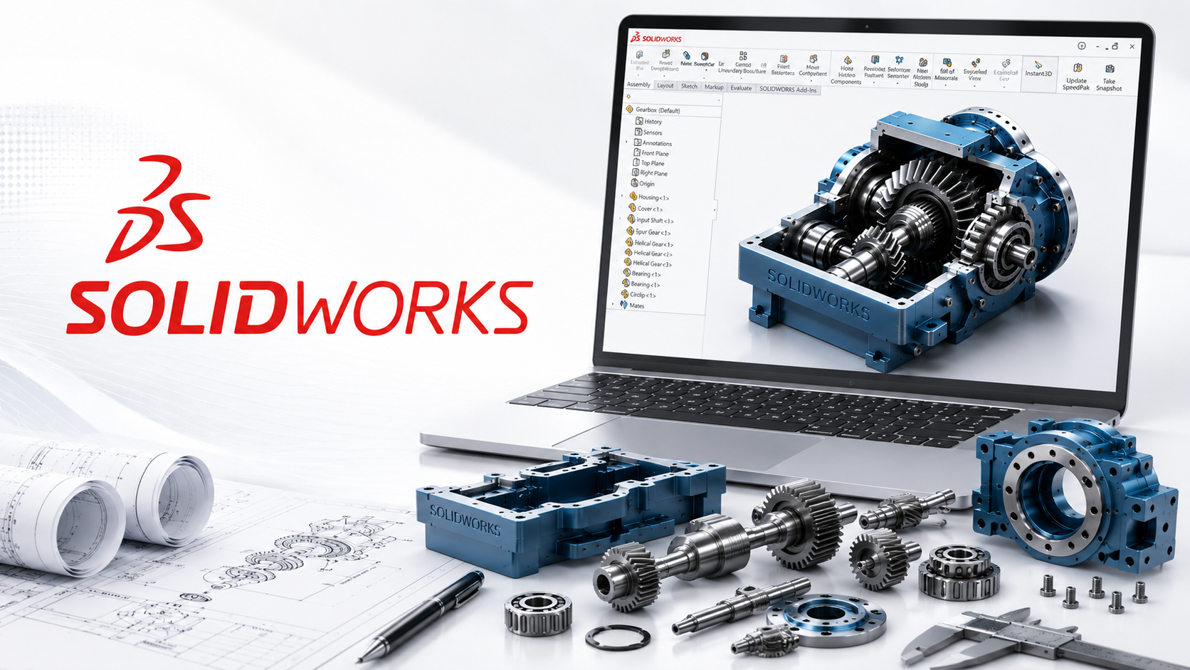 SOLIDWORKS: Sadece Komutları Değil, Tasarımı &Ouml;ğren